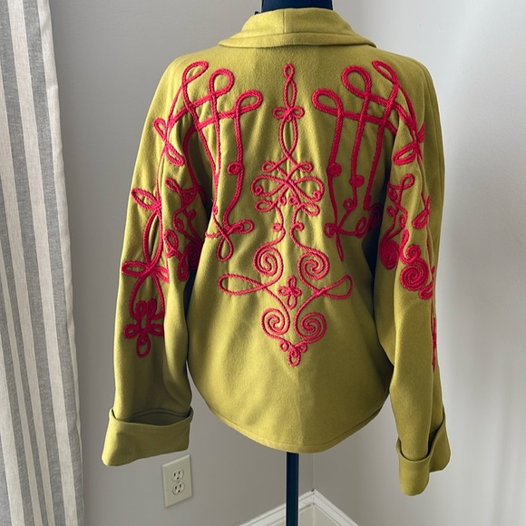 Lina Ellard for Ellen Tracy short jacket with detail in size petite - Picture 1 of 4